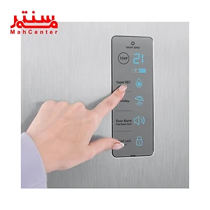 تصویر پنل آینه ای لمسی یخچال فریزر دوقلو 40 فوت دوو سری تویین مدل SRI/SFI21